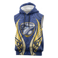 Bay of Plenty 2026 Rugby Custom Sleeveless Hoodie NZ Maori Silver Fern