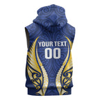 Bay of Plenty 2026 Rugby Custom Sleeveless Hoodie NZ Maori Silver Fern