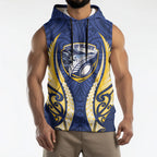 Bay of Plenty 2026 Rugby Custom Sleeveless Hoodie NZ Maori Silver Fern