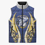 Bay of Plenty 2026 Rugby Custom Sleeveless Puffer Jacket NZ Maori Silver Fern