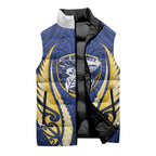 Bay of Plenty 2026 Rugby Custom Sleeveless Puffer Jacket NZ Maori Silver Fern