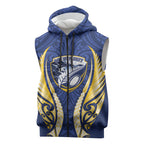 Bay of Plenty 2026 Rugby Custom Sleeveless Zip Hoodie NZ Maori Silver Fern