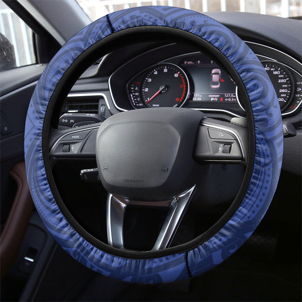 Bay of Plenty 2026 Rugby Steering Wheel Cover NZ Maori Silver Fern