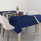 Bay of Plenty 2026 Rugby Custom Tablecloth NZ Maori Silver Fern