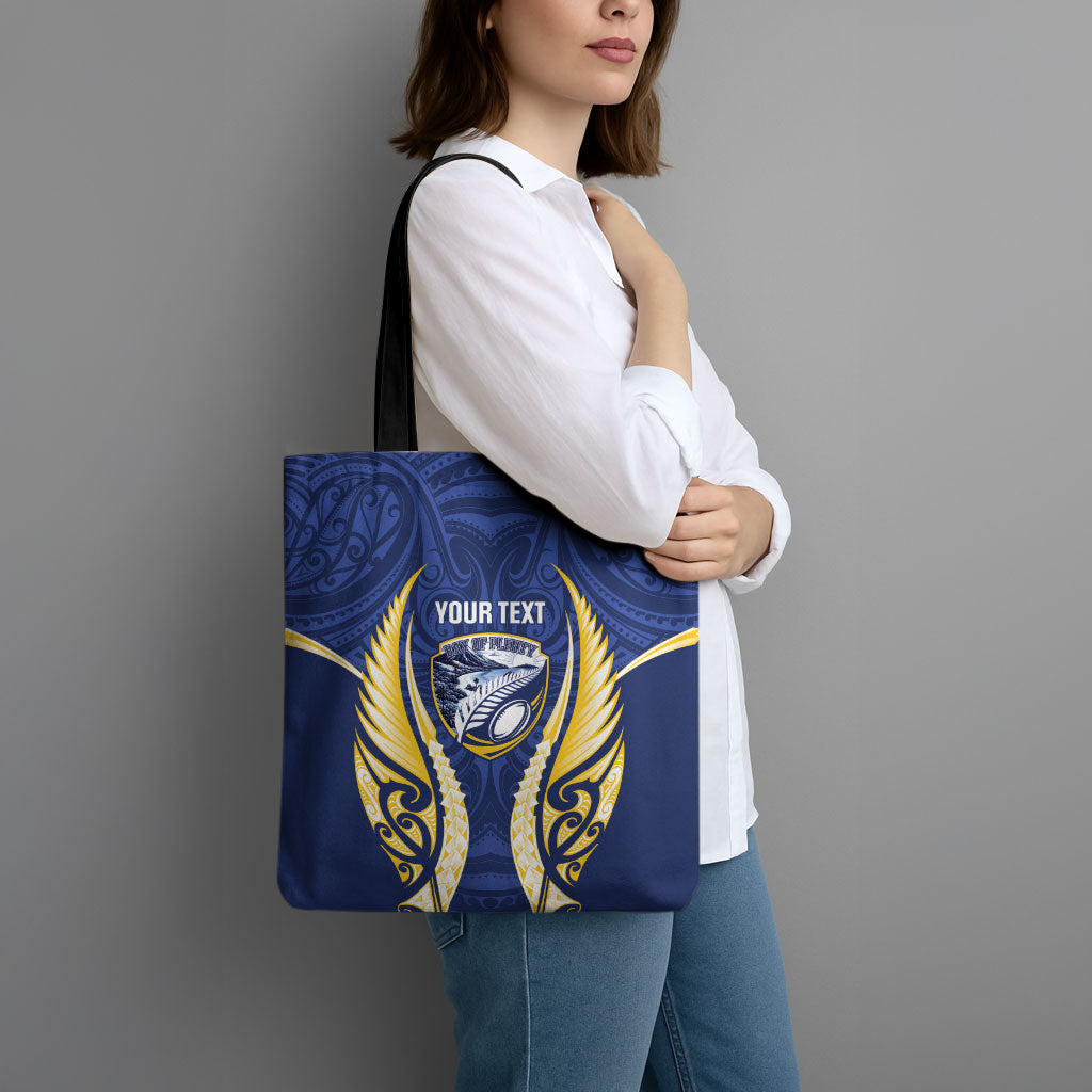 Bay of Plenty 2026 Rugby Custom Tote Bag NZ Maori Silver Fern