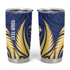 Bay of Plenty 2026 Rugby Custom Tumbler Cup NZ Maori Silver Fern