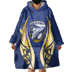 Bay of Plenty 2026 Rugby Custom Wearable Blanket Hoodie NZ Maori Silver Fern