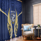 Bay of Plenty 2026 Rugby Custom Window Curtain NZ Maori Silver Fern
