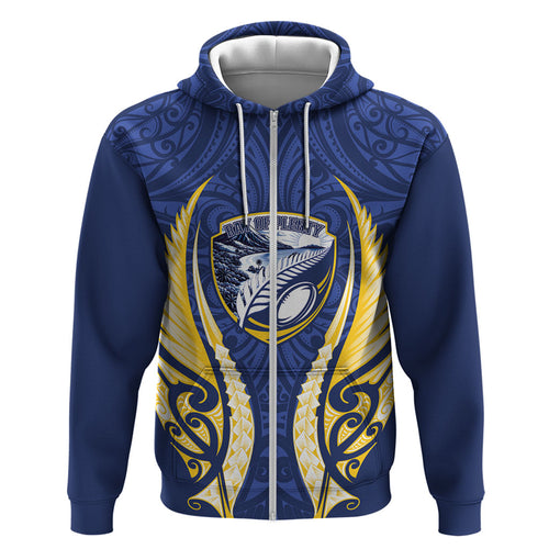 Bay of Plenty 2026 Rugby Custom Zip Hoodie NZ Maori Silver Fern