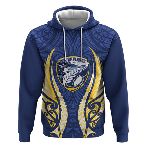 Bay of Plenty 2026 Rugby Custom Zip Hoodie NZ Maori Silver Fern