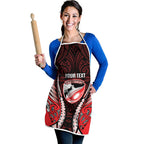 Canterbury 2026 Rugby Custom Apron NZ Maori Silver Fern