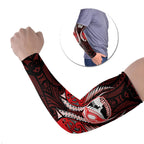 Canterbury 2026 Rugby Custom Arm Sleeves NZ Maori Silver Fern
