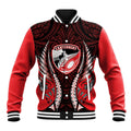 Canterbury 2026 Rugby Custom Baseball Jacket NZ Maori Silver Fern