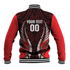 Canterbury 2026 Rugby Custom Baseball Jacket NZ Maori Silver Fern