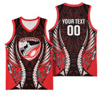 Canterbury 2026 Rugby Custom Basketball Jersey NZ Maori Silver Fern