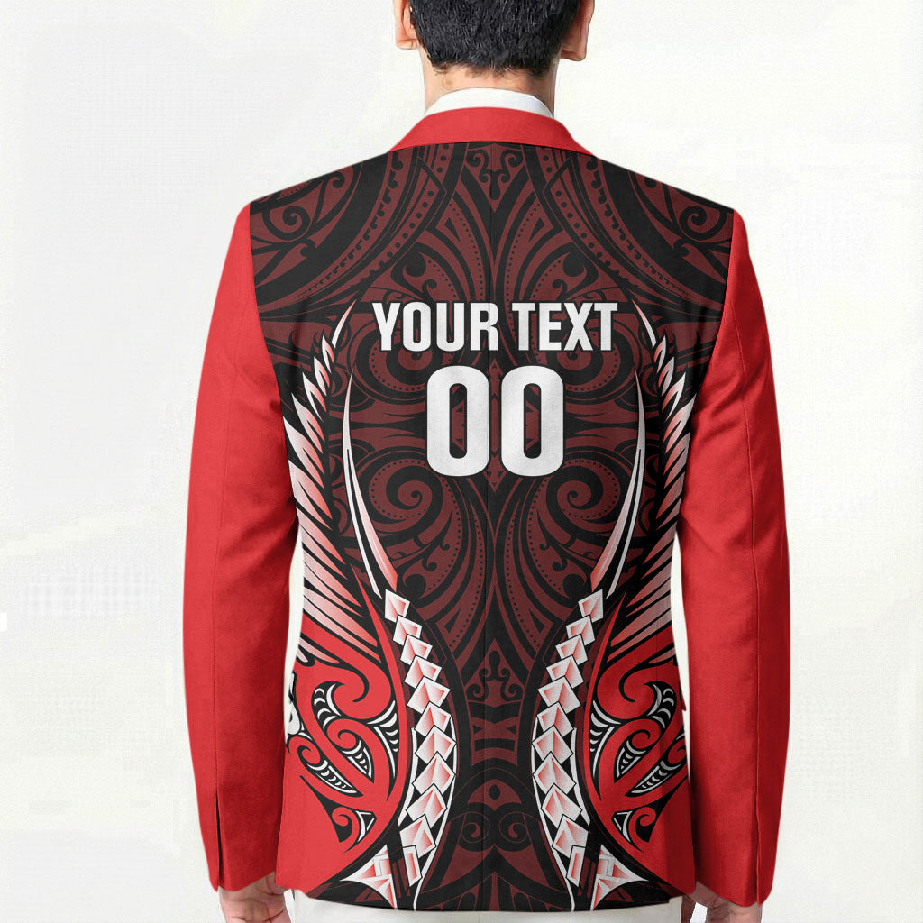 Canterbury 2026 Rugby Custom Blazer NZ Maori Silver Fern