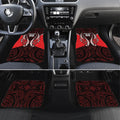 Canterbury 2026 Rugby Custom Car Mats NZ Maori Silver Fern