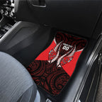 Canterbury 2026 Rugby Custom Car Mats NZ Maori Silver Fern