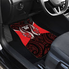 Canterbury 2026 Rugby Custom Car Mats NZ Maori Silver Fern