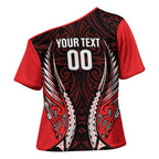 Canterbury 2026 Rugby Custom Cross Shoulder Shirt NZ Maori Silver Fern