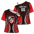 Canterbury 2026 Rugby Custom Cross Shoulder Shirt NZ Maori Silver Fern