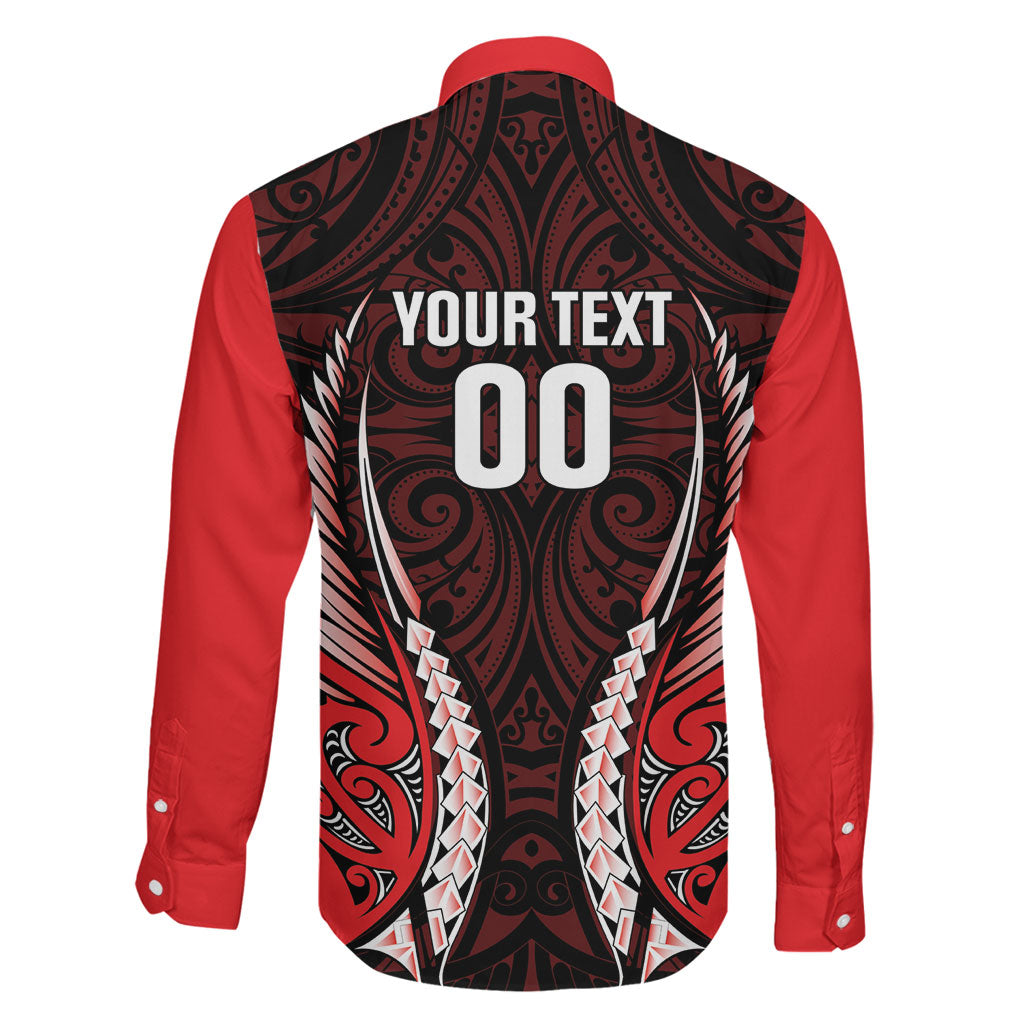Canterbury 2026 Rugby Custom Family Matching Long Sleeve Bodycon Dress and Hawaiian Shirt NZ Maori Silver Fern