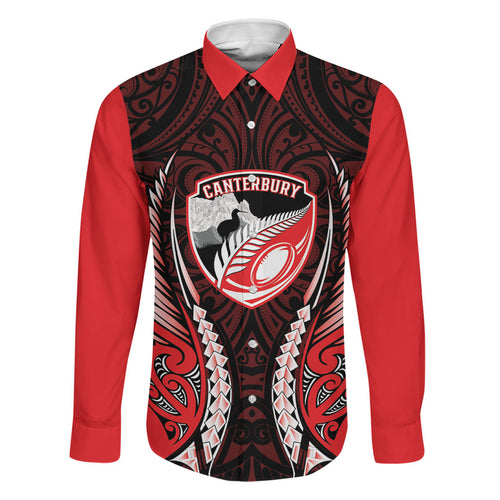 Canterbury 2026 Rugby Custom Family Matching Tank Maxi Dress and Hawaiian Shirt NZ Maori Silver Fern