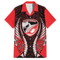 Canterbury 2026 Rugby Custom Hawaiian Shirt NZ Maori Silver Fern