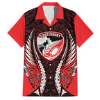 Canterbury 2026 Rugby Custom Hawaiian Shirt NZ Maori Silver Fern