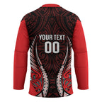 Canterbury 2026 Rugby Custom Hockey Jersey NZ Maori Silver Fern