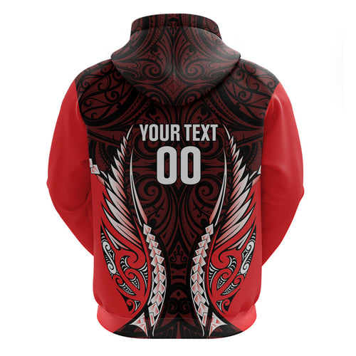 Canterbury 2026 Rugby Custom Hoodie NZ Maori Silver Fern