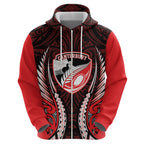 Canterbury 2026 Rugby Custom Hoodie NZ Maori Silver Fern