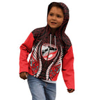 Canterbury 2026 Rugby Custom Kid Hoodie NZ Maori Silver Fern