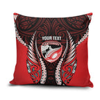 Canterbury 2026 Rugby Custom Pillow Cover NZ Maori Silver Fern