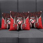Canterbury 2026 Rugby Custom Pillow Cover NZ Maori Silver Fern