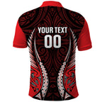 Canterbury 2026 Rugby Custom Polo Shirt NZ Maori Silver Fern