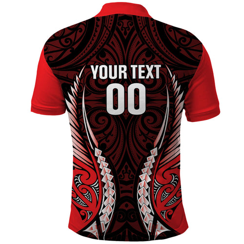 Canterbury 2026 Rugby Custom Polo Shirt NZ Maori Silver Fern