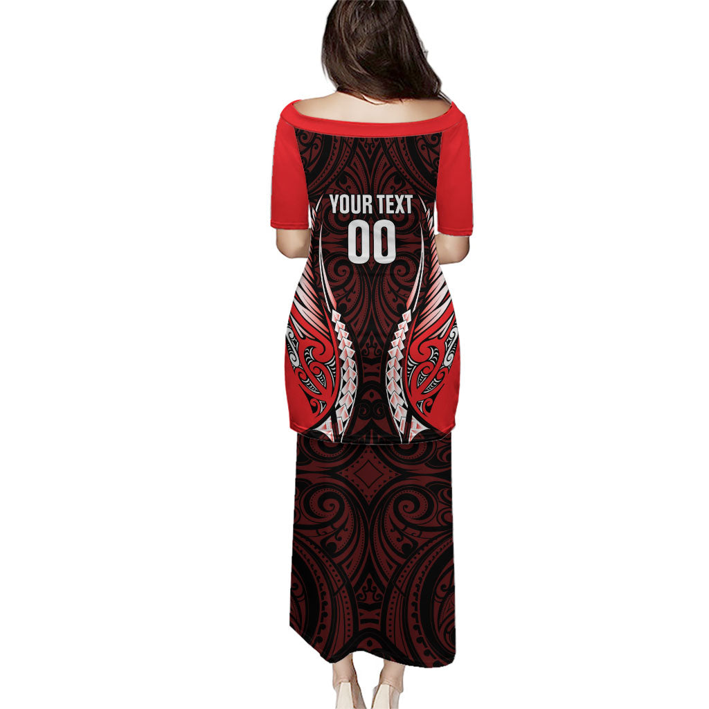 Canterbury 2026 Rugby Custom Puletasi NZ Maori Silver Fern