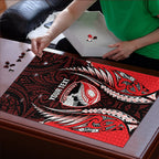 Canterbury 2026 Rugby Custom Puzzle NZ Maori Silver Fern