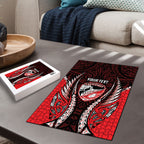 Canterbury 2026 Rugby Custom Puzzle NZ Maori Silver Fern