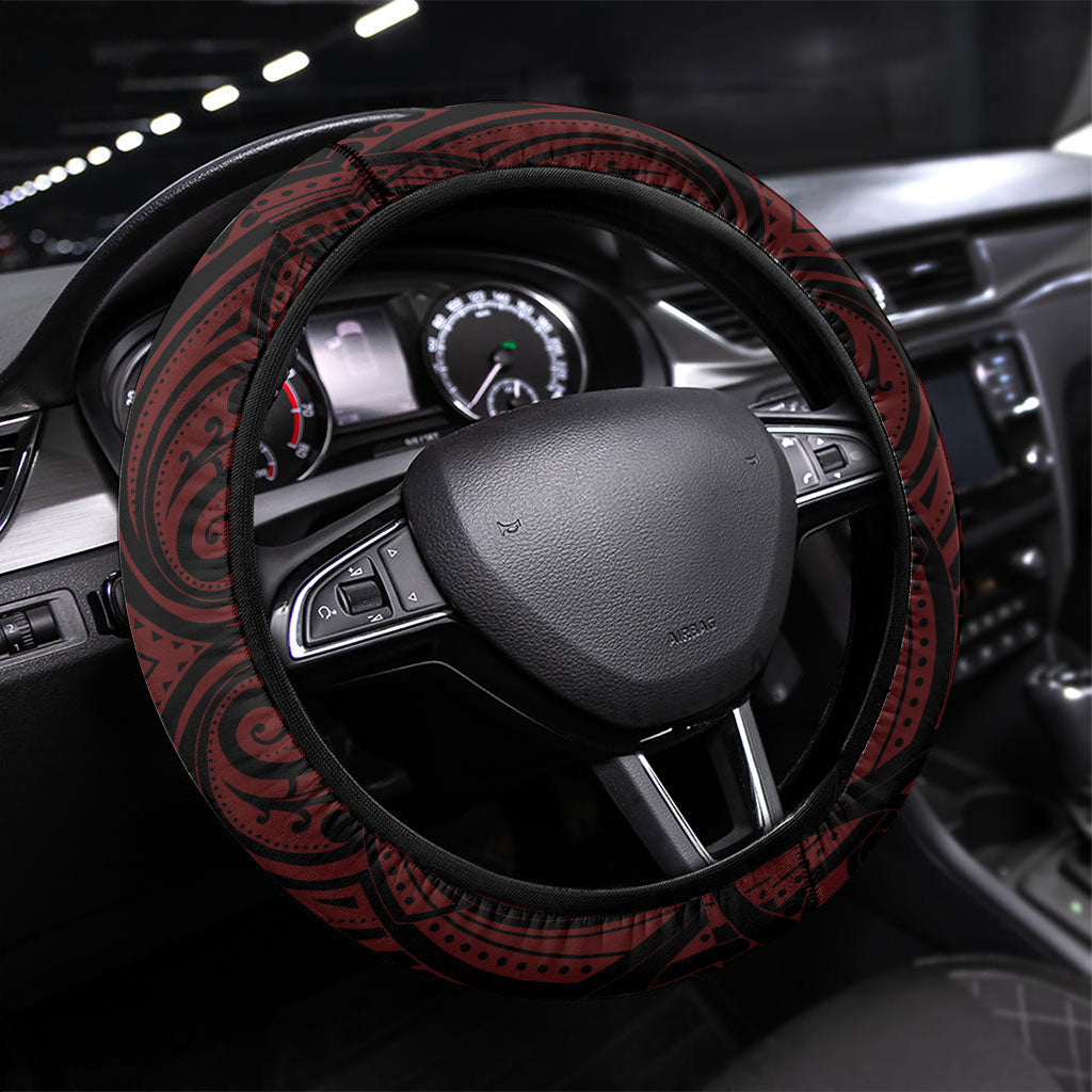 Canterbury 2026 Rugby Steering Wheel Cover NZ Maori Silver Fern