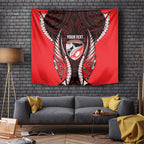 Canterbury 2026 Rugby Custom Tapestry NZ Maori Silver Fern