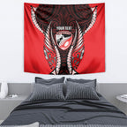 Canterbury 2026 Rugby Custom Tapestry NZ Maori Silver Fern