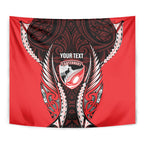 Canterbury 2026 Rugby Custom Tapestry NZ Maori Silver Fern