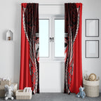 Canterbury 2026 Rugby Custom Window Curtain NZ Maori Silver Fern