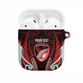 Counties Manukau 2026 Rugby Custom AirPods Case NZ Maori Silver Fern