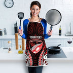 Counties Manukau 2026 Rugby Custom Apron NZ Maori Silver Fern