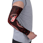 Counties Manukau 2026 Rugby Custom Arm Sleeves NZ Maori Silver Fern