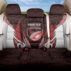 Counties Manukau 2026 Rugby Custom Back Car Seat Cover NZ Maori Silver Fern