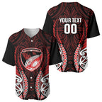 Counties Manukau 2026 Rugby Custom Baseball Jersey NZ Maori Silver Fern